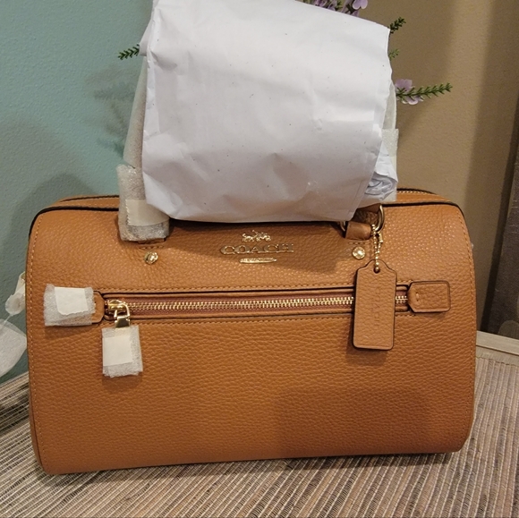 Coach Diary Embroidery Rowan Satchel and matching wallet bundle - Picture 6 of 16